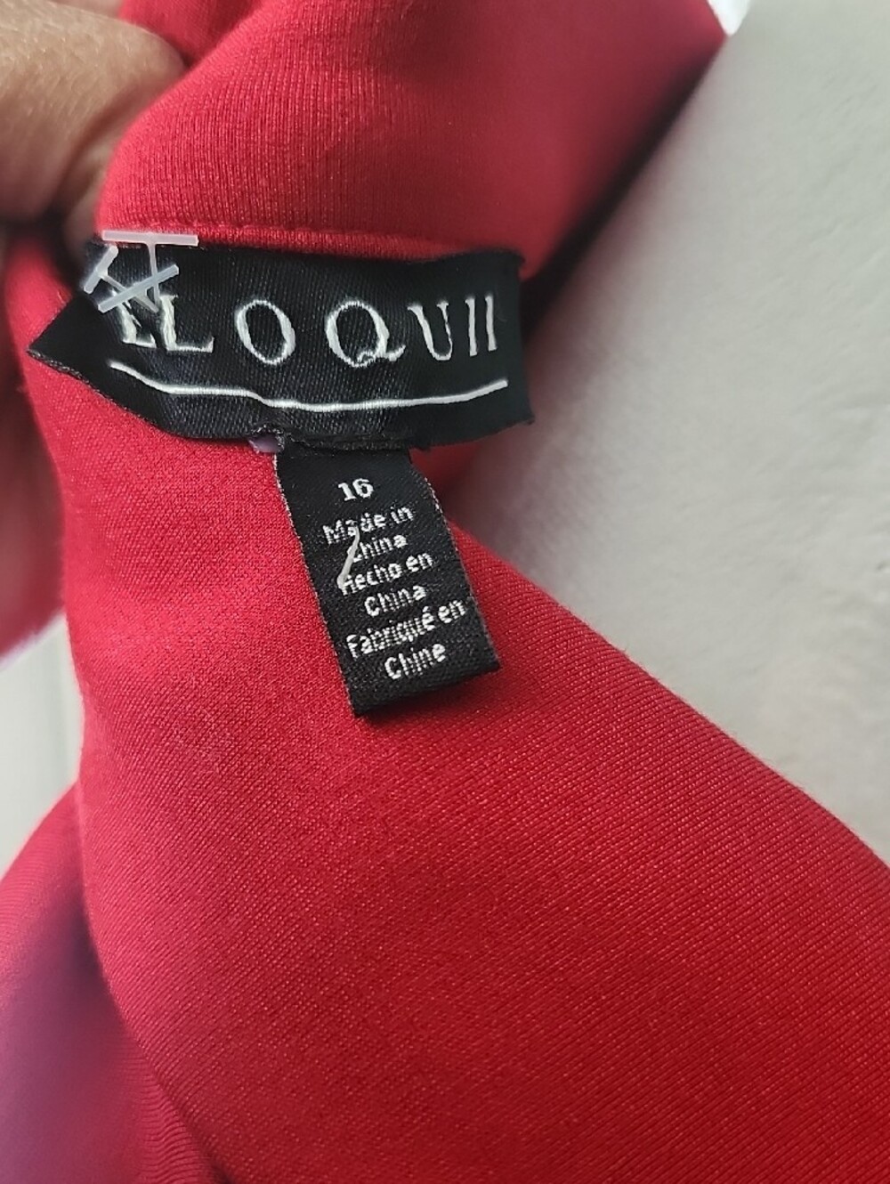 Eloquii Red Tailored Blazer - Picture 4 of 4